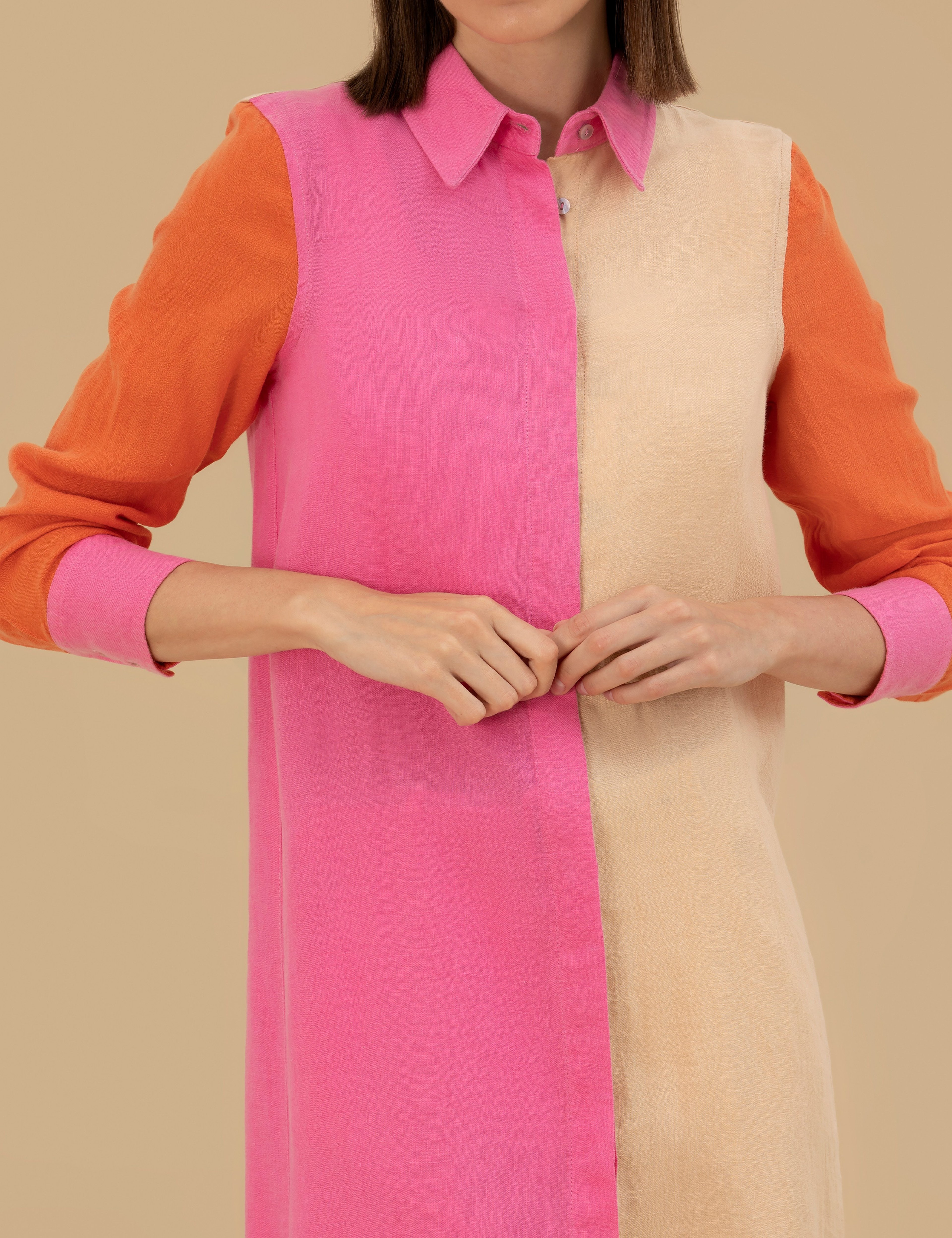 Pembe Comfort Fit Tunik - Image 6