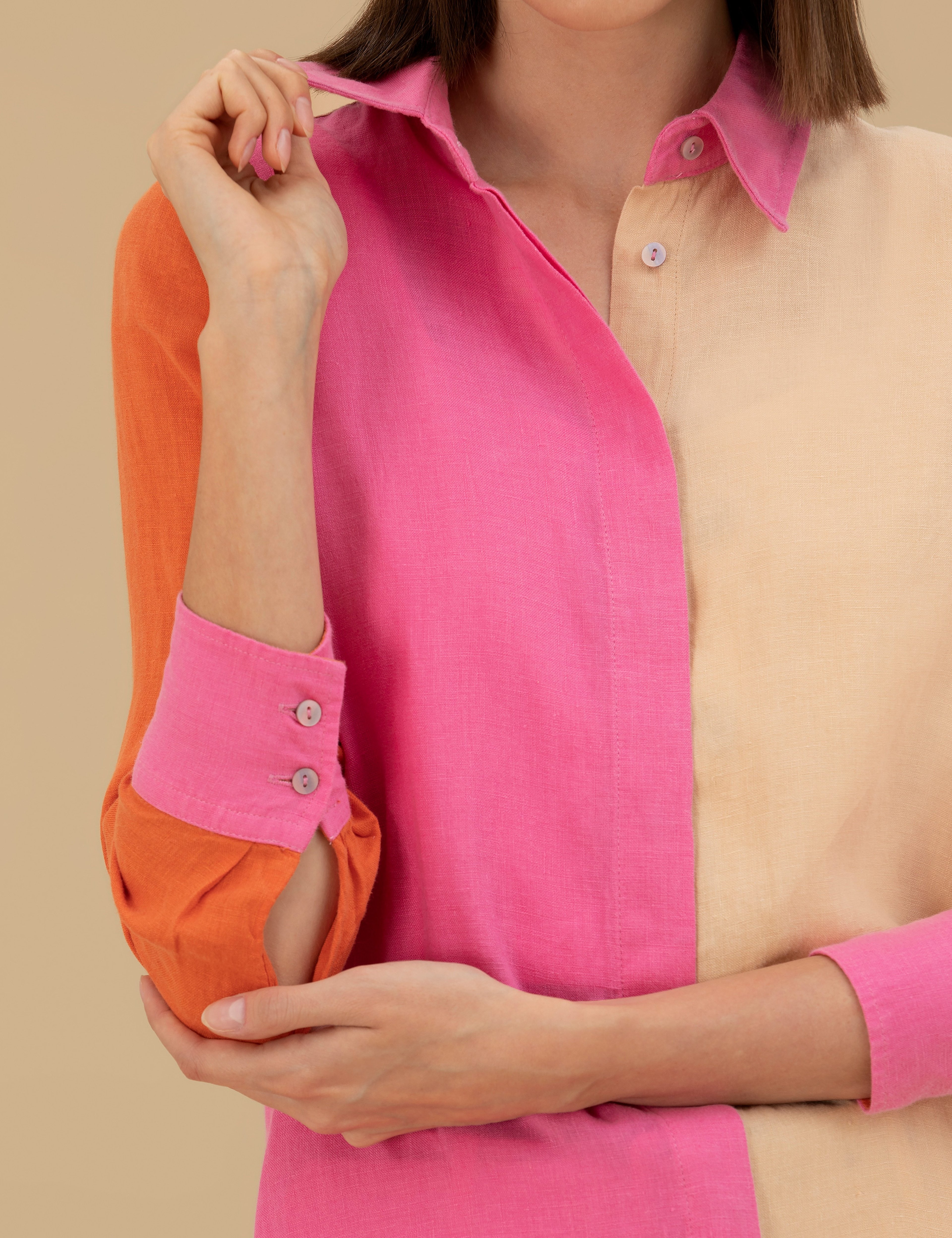 Pembe Comfort Fit Tunik - Image 7