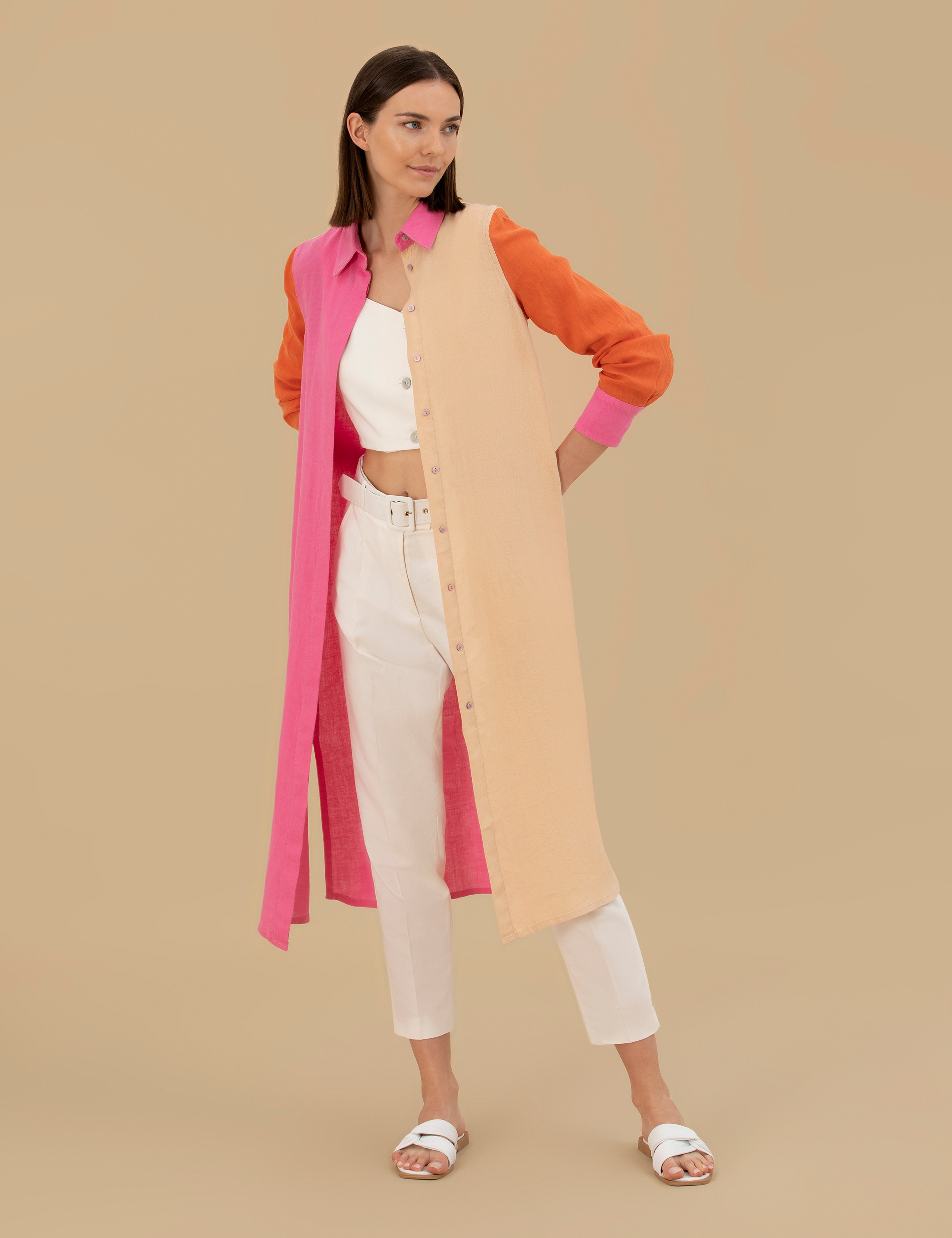 Pembe Comfort Fit Tunik - Image 3