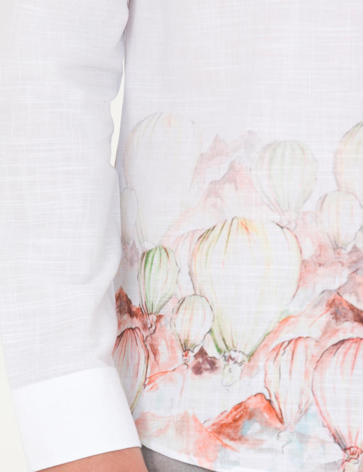 Açık Yeşil Regular Fit Uzun Kollu Gömlek - 50265051026