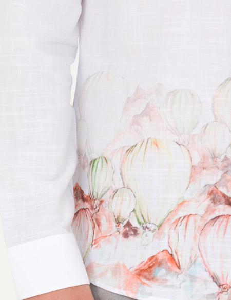 Açık Yeşil Regular Fit Uzun Kollu Gömlek - 50265051026