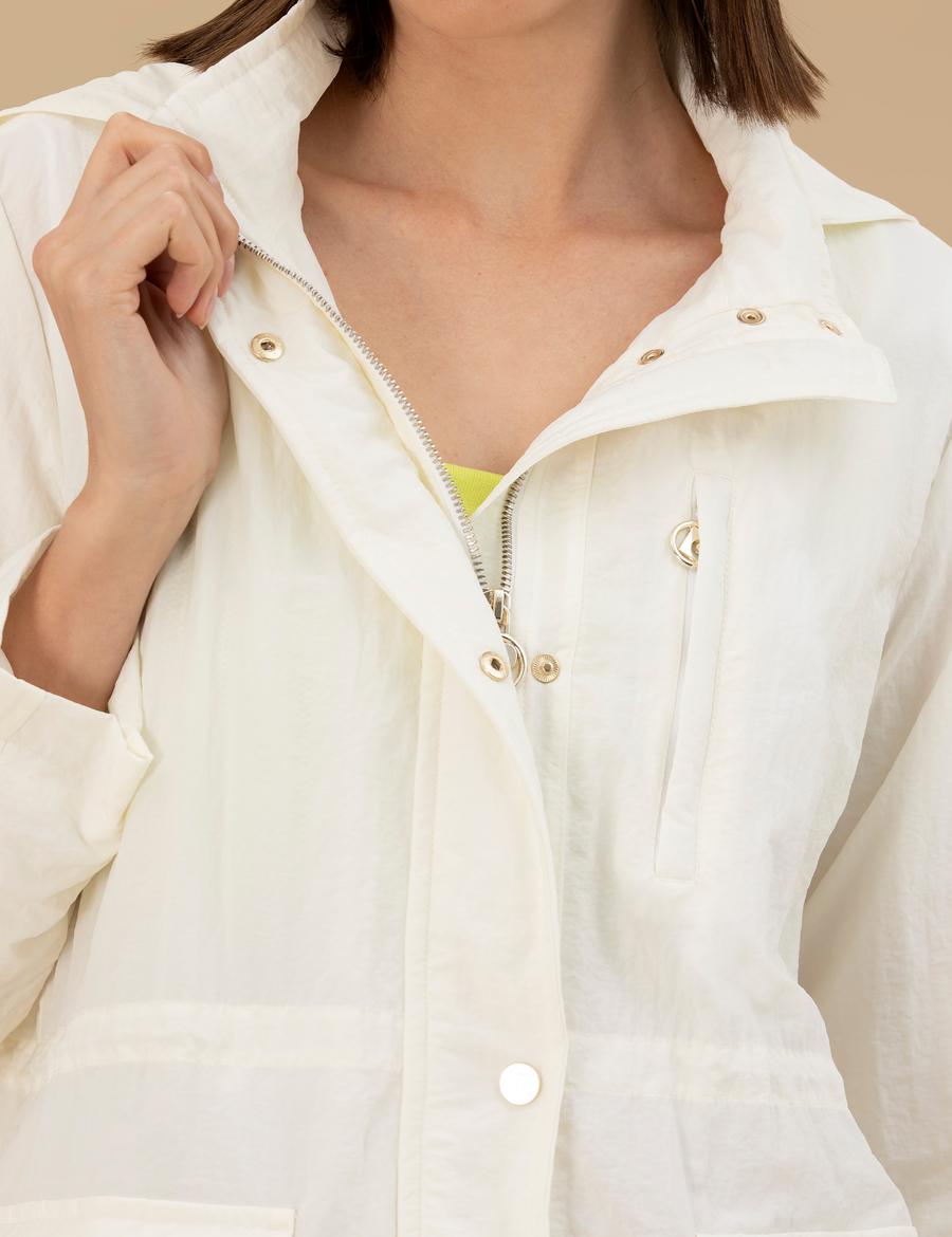 Ekru Standart Fit  Mevsimlik Mont