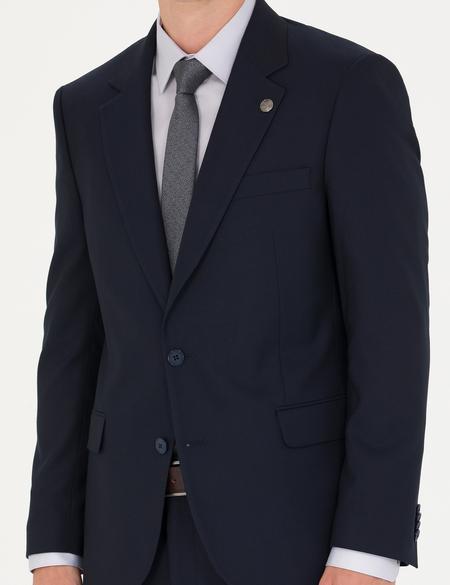 Lacivert Slim Fit Takım Elbise - 50275550044