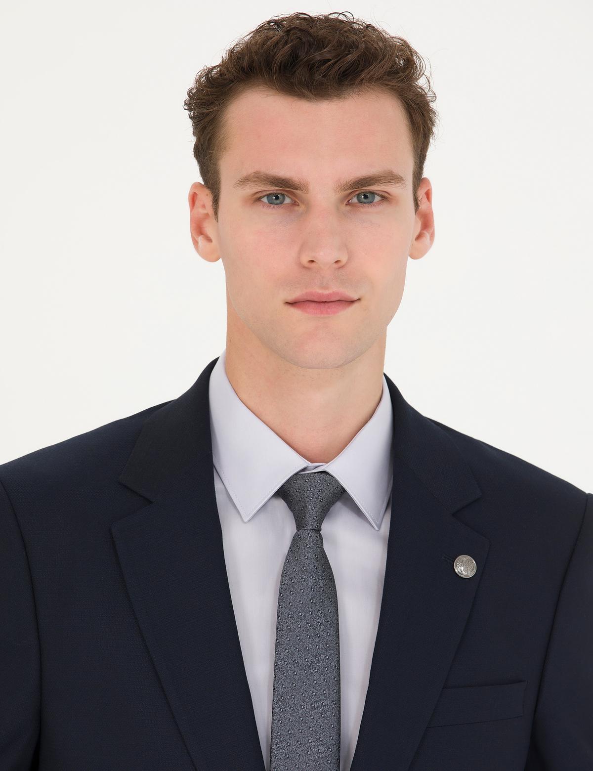 Lacivert Slim Fit Takım Elbise - 50275550044