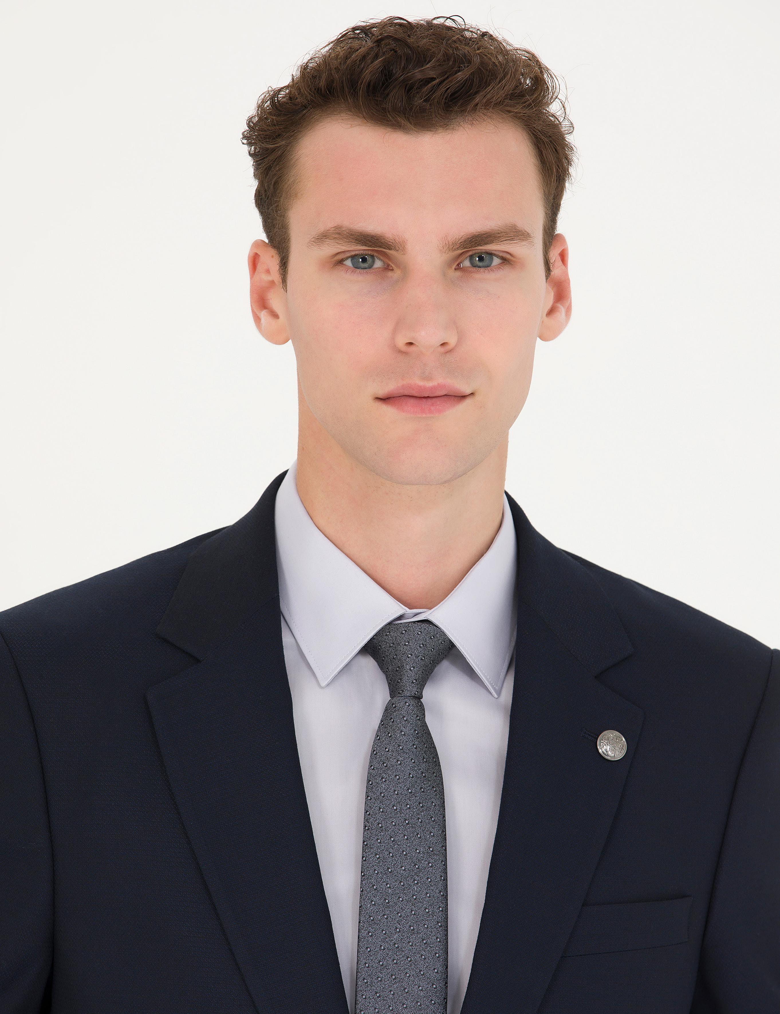 Lacivert Slim Fit Takım Elbise