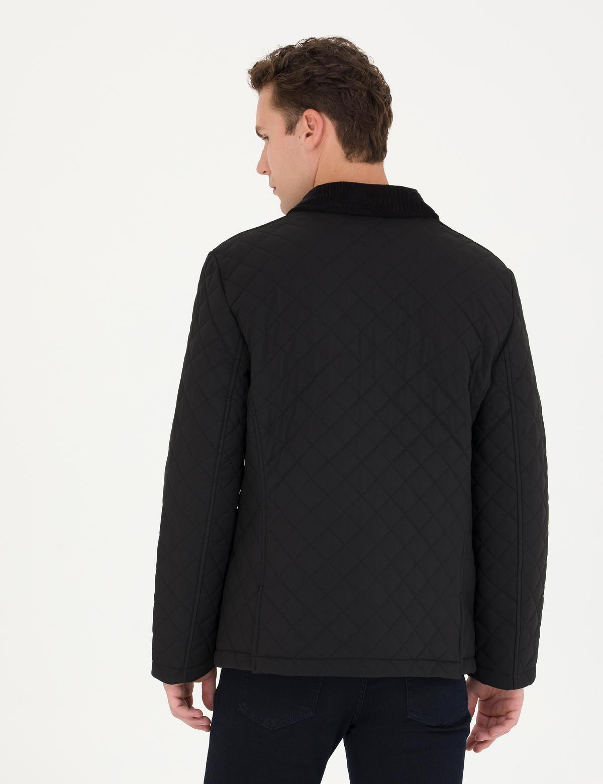 Siyah Kapitone Mont - 50275488023