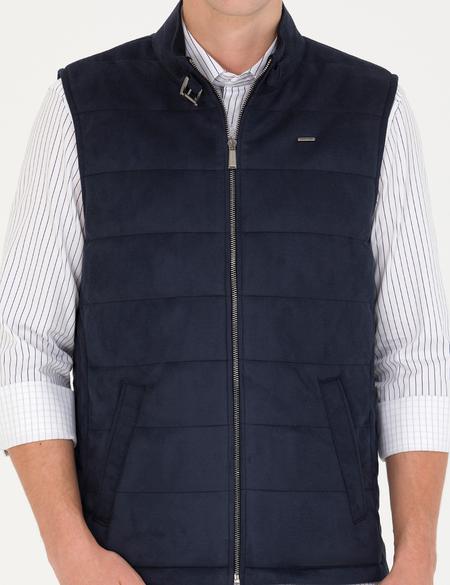 Lacivert Yelek - 50280296006