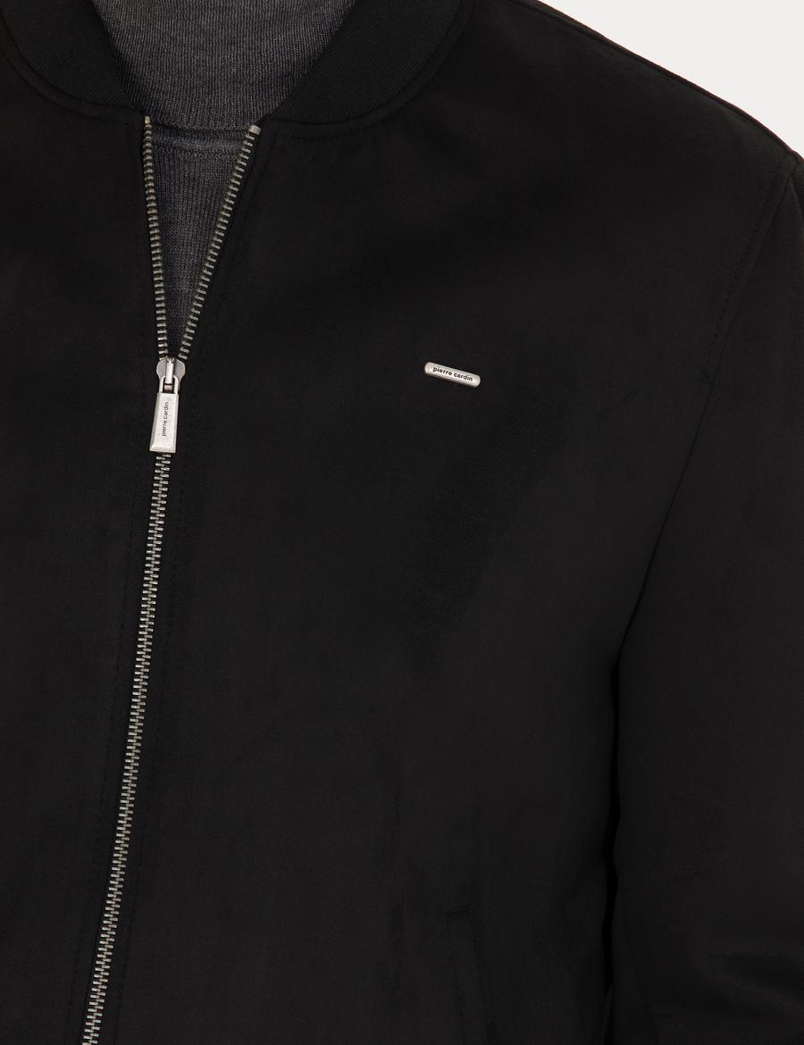 Siyah Suni Deri Ceket