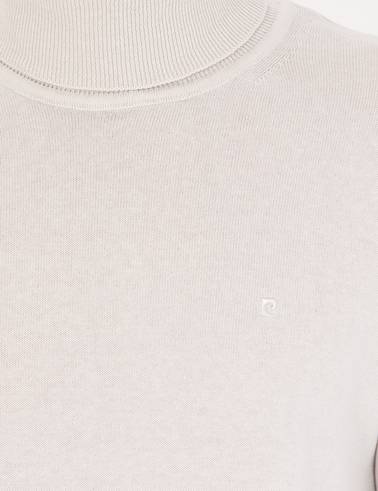 Taş Slim Fit Balıkçı Yaka Basic Triko Kazak