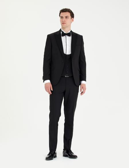 Siyah Ex. Slim Fit Smokin - 50276228047