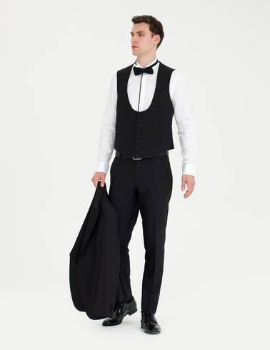 Siyah Ex. Slim Fit Smokin
