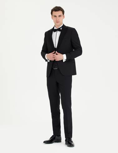 Siyah Ex. Slim Fit Smokin