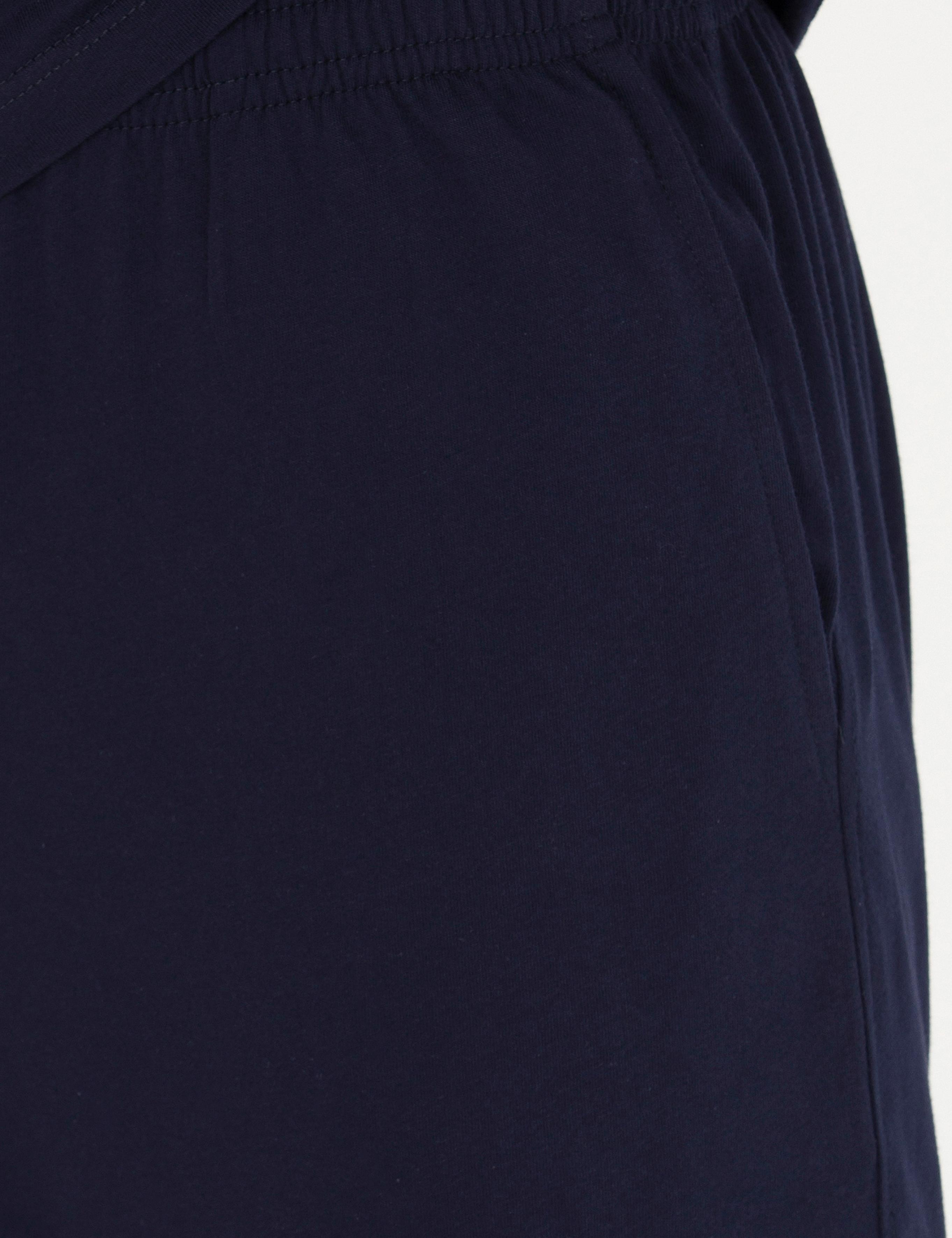 Lacivert Damat Çeyiz 4'lü Pijama Set Takım