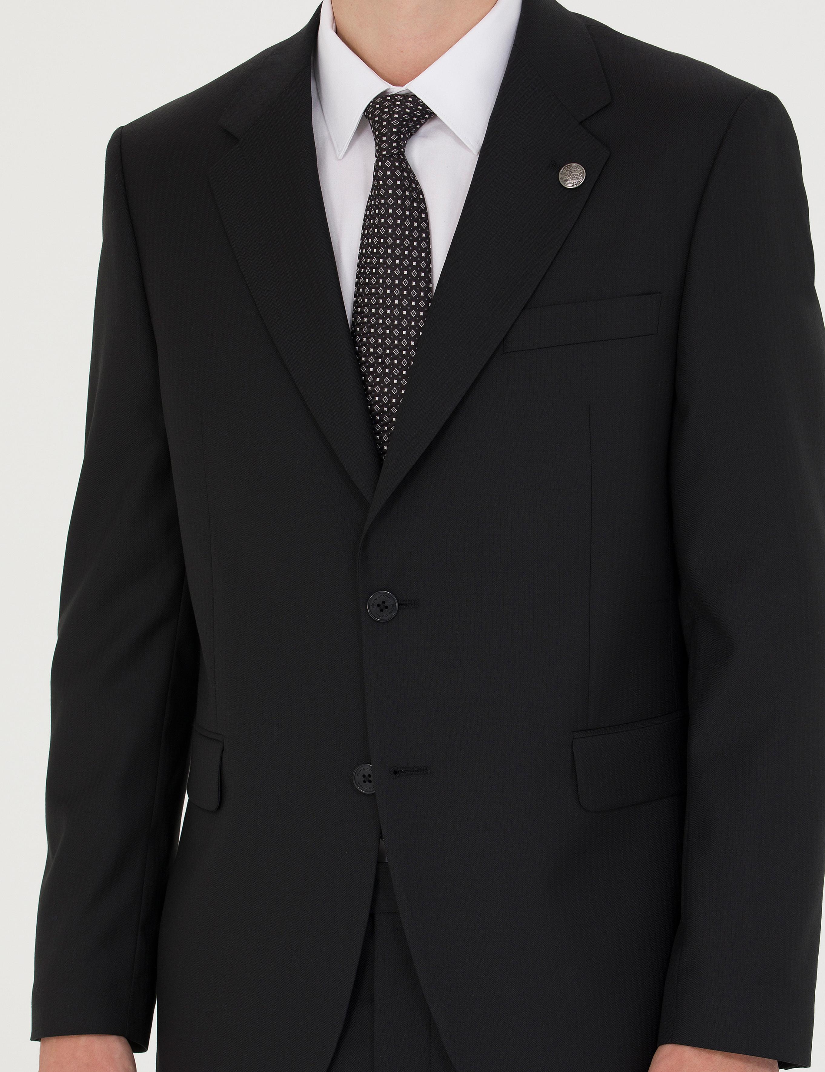 Siyah Klasik Takım Elbise