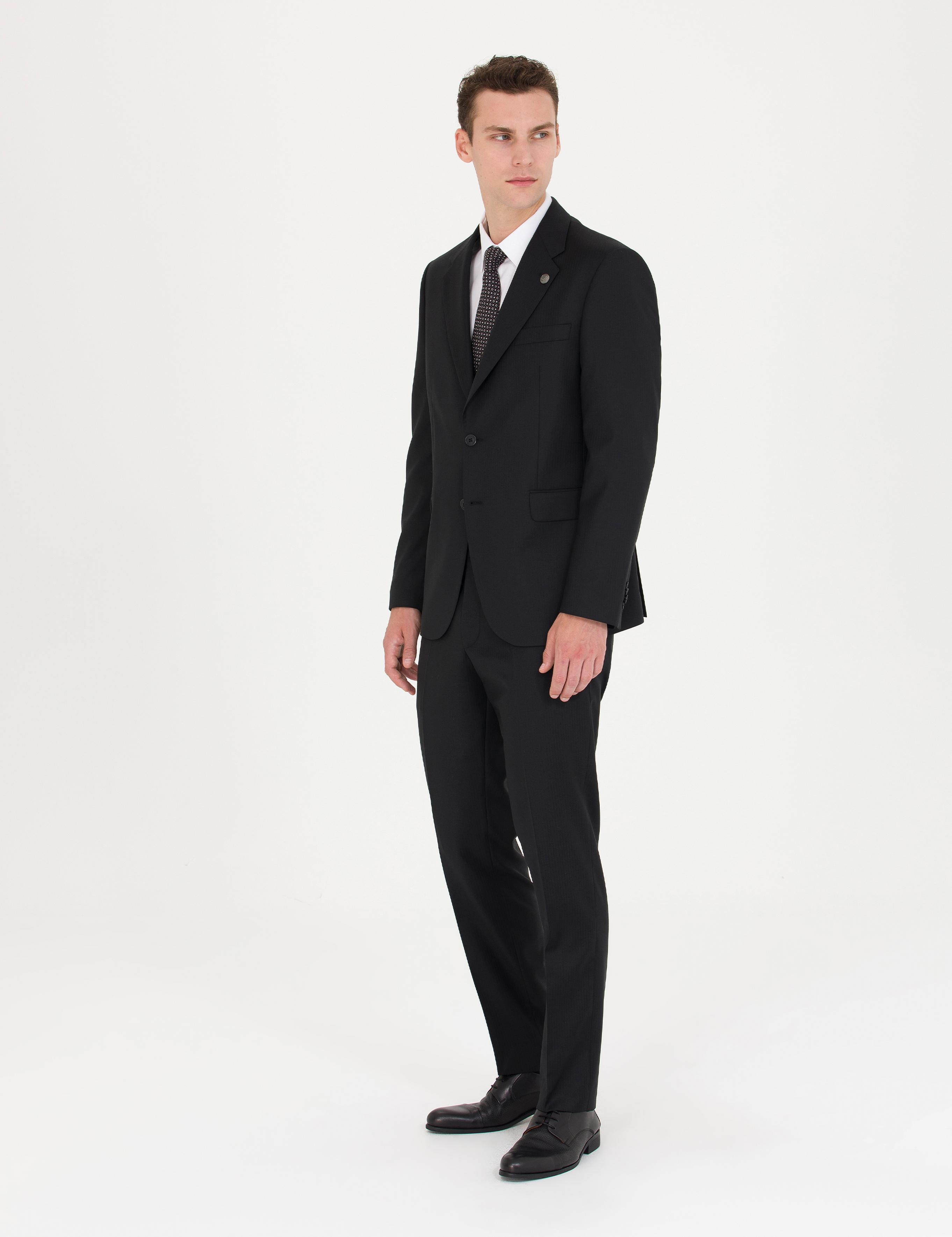 Siyah Klasik Takım Elbise