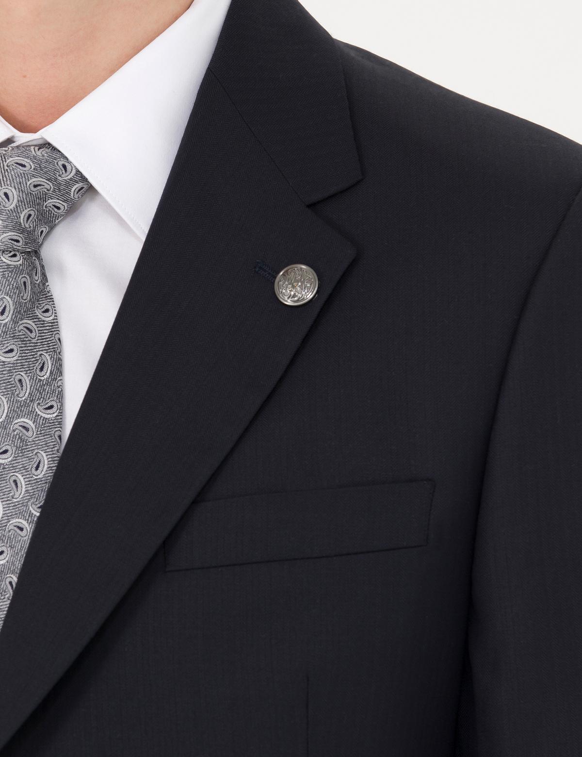 %100 Yün Lacivert Klasik Takım Elbise - 50275547044