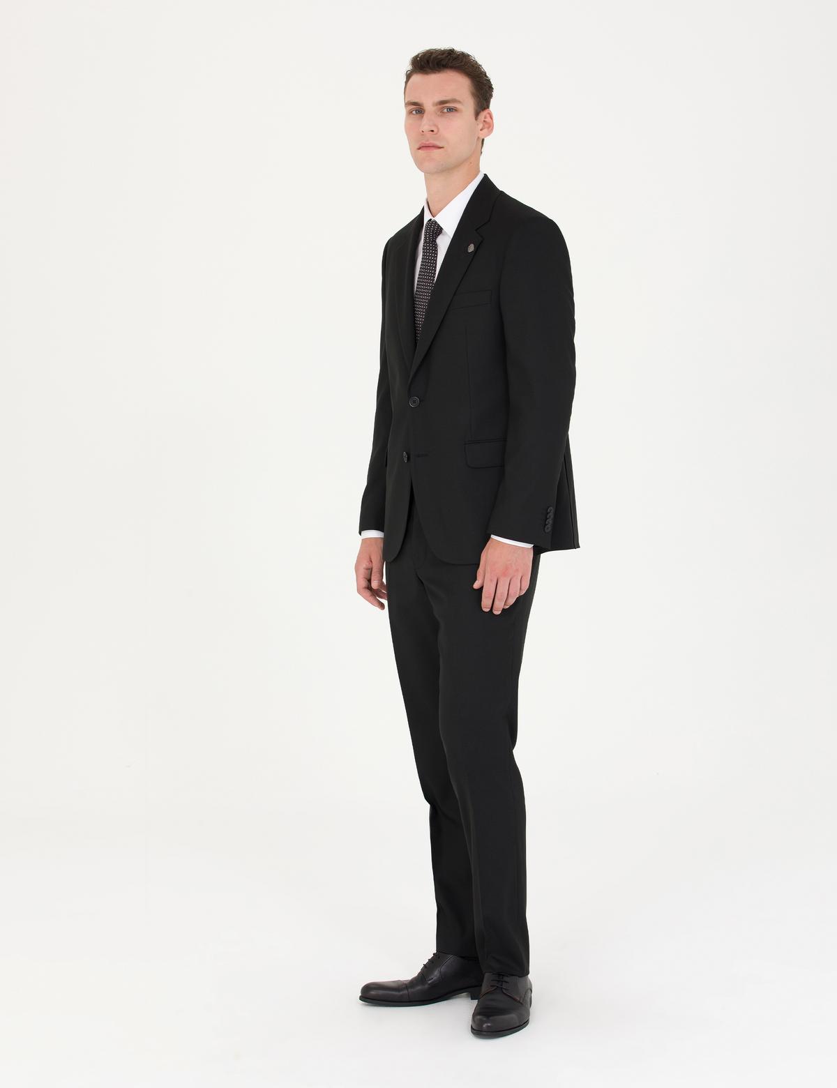 Siyah Klasik Takım Elbise - 50275550008