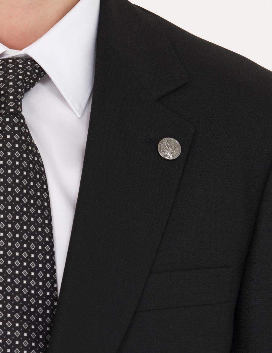 Siyah Klasik Takım Elbise