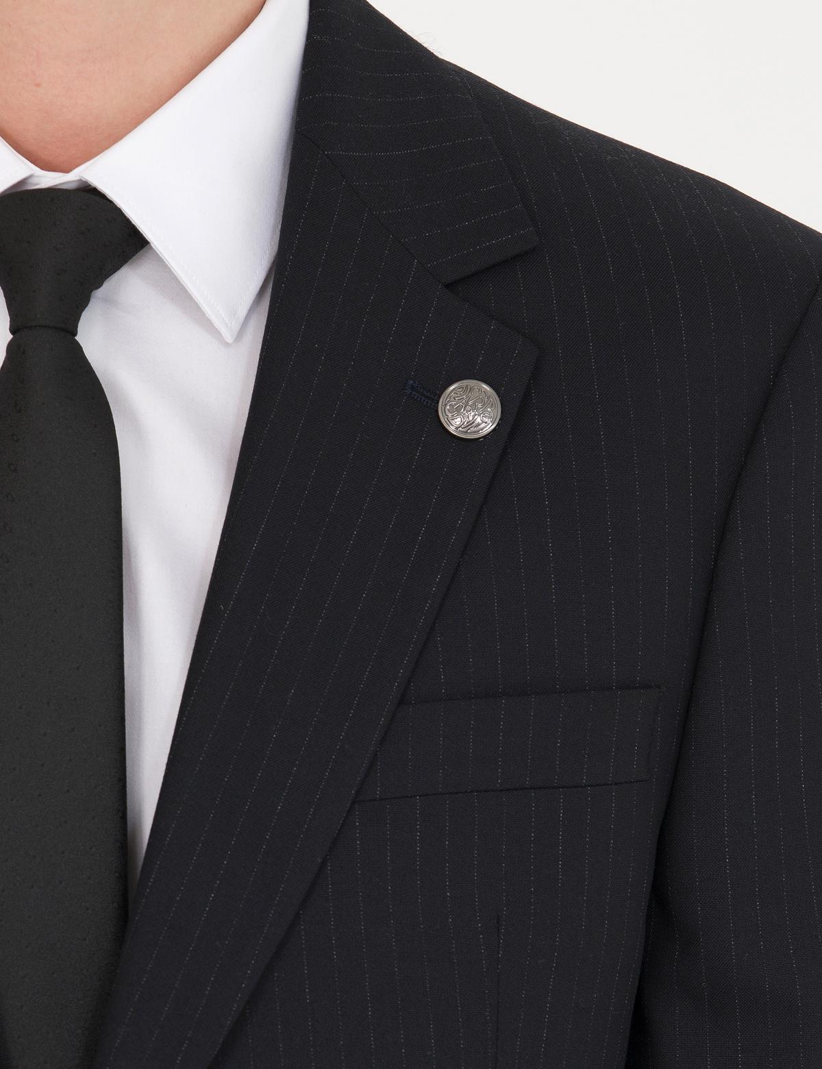 Lacivert Çizgi Detaylı Spor Takım Elbise - 50275561044