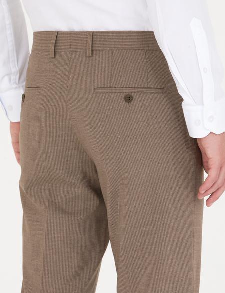 Açık Kahverengi Kumaş Pantolon - 50277312072