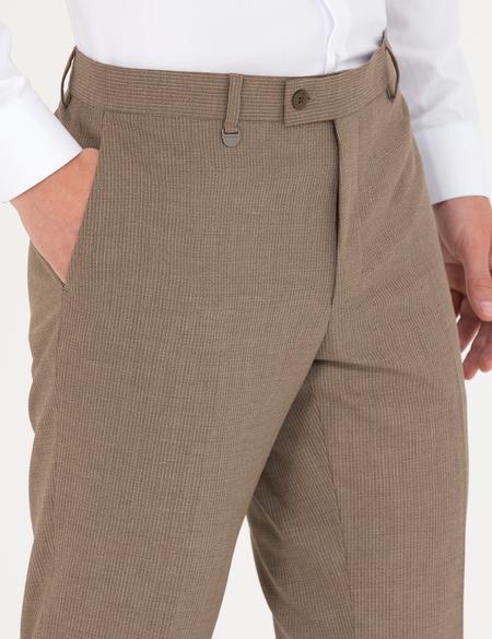 Açık Kahverengi Kumaş Pantolon - 50277312072
