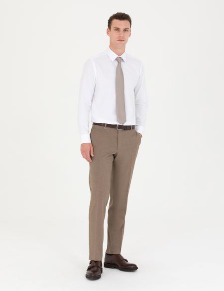 Beyaz Slim Fit Uzun Kollu Gömlek - 50269450001