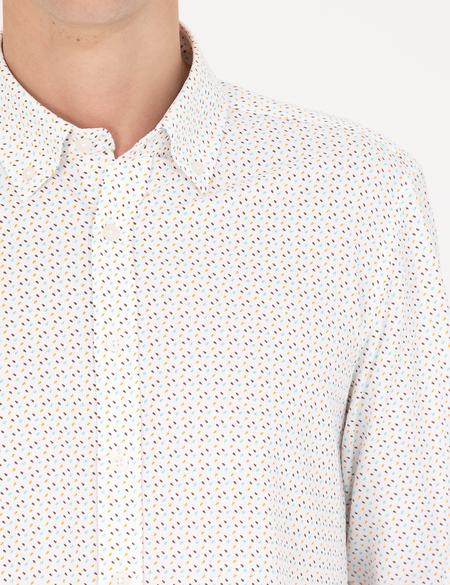 Yavruağzı Slim Fit Uzun Kollu Gömlek - 50265278047