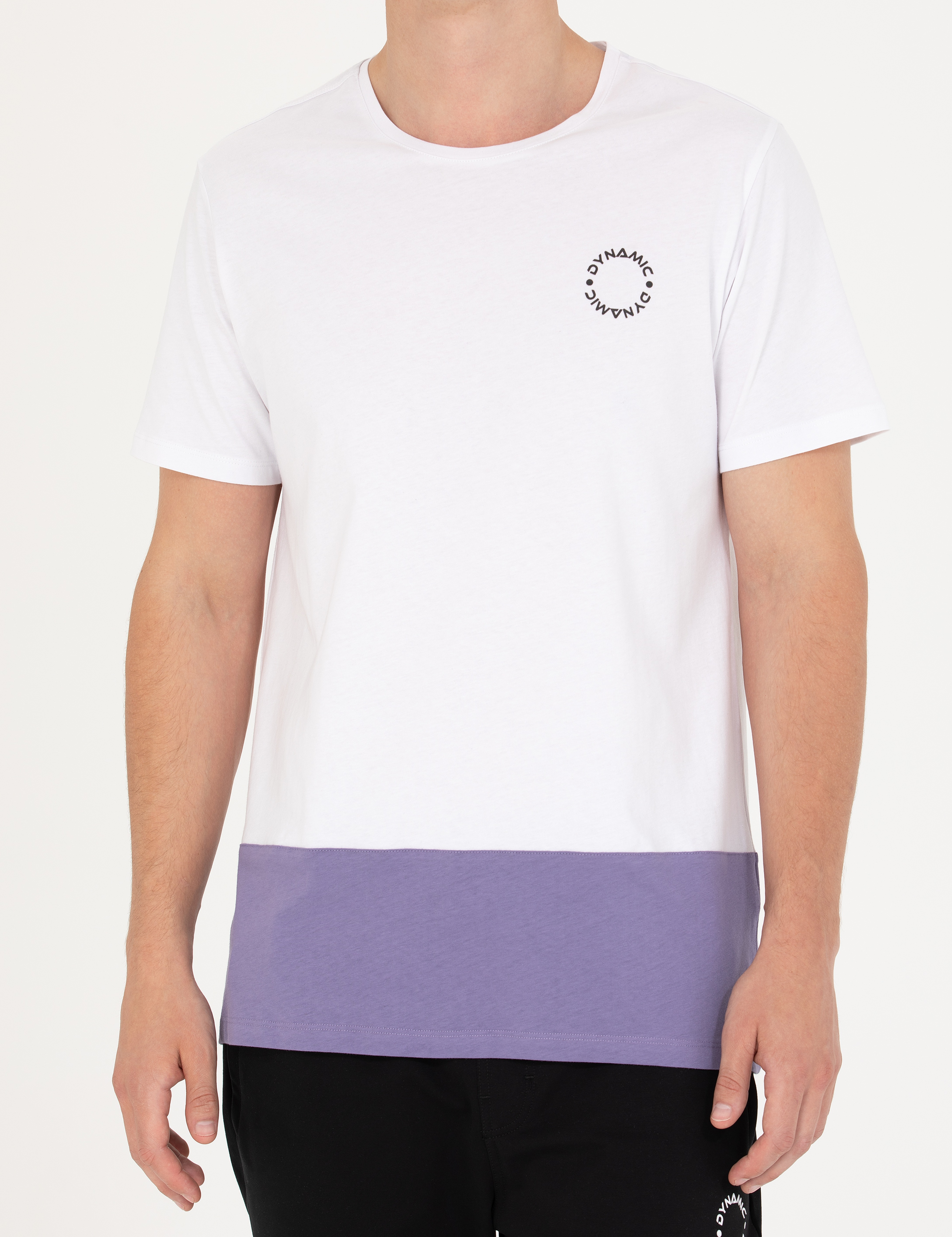 Beyaz Regular Fit Tişört - Image 6