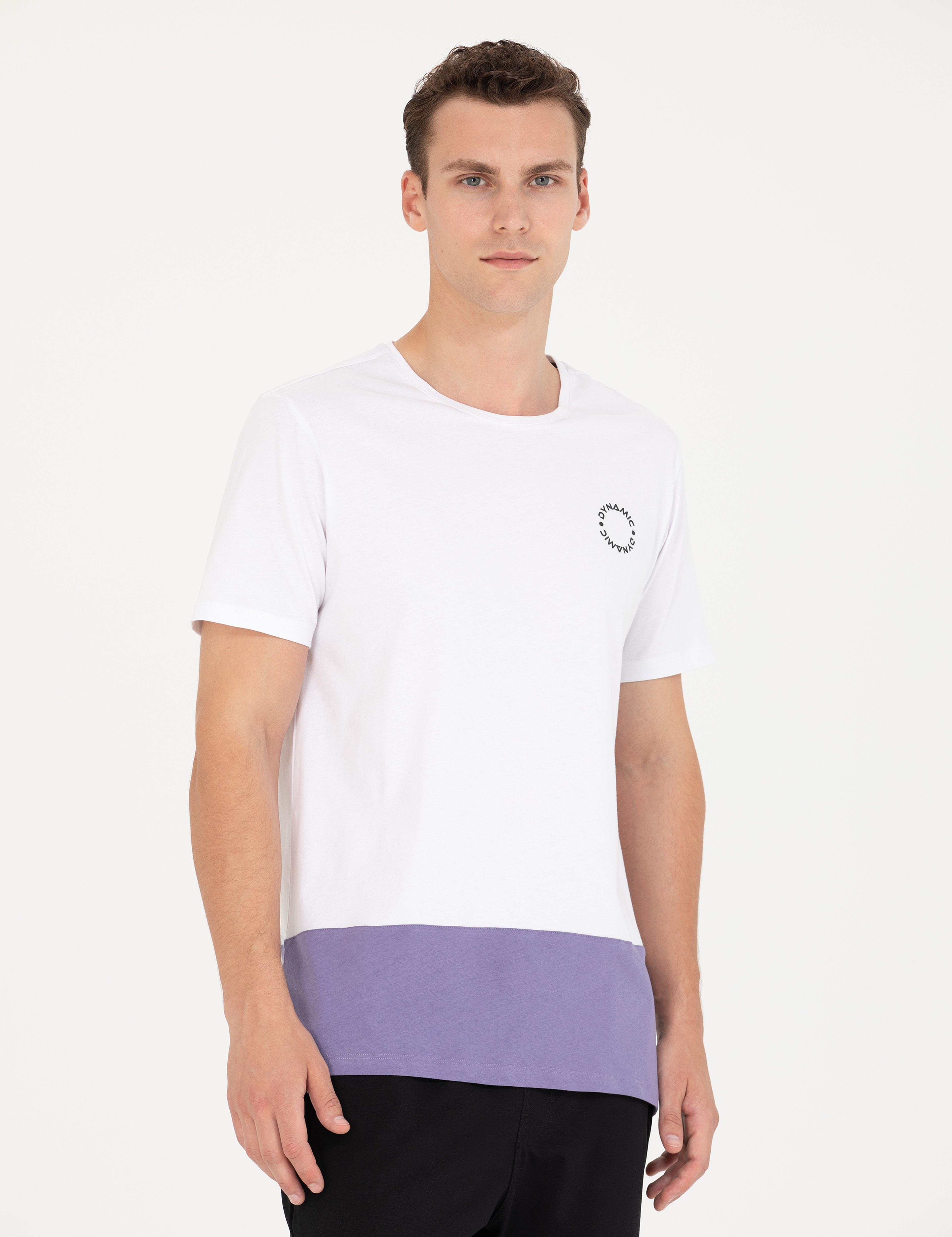 Beyaz Regular Fit Tişört - Image 3