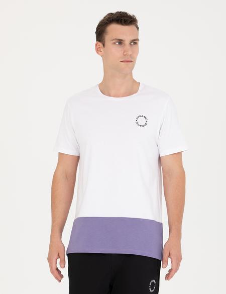 Beyaz Regular Fit Tişört - 50265498033