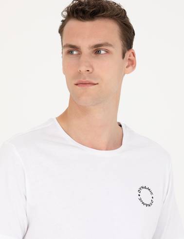 Beyaz Regular Fit Tişört