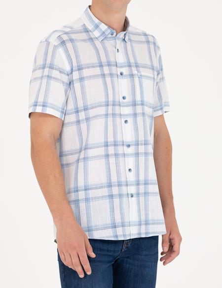 Mavi Regular Fit Kısa Kollu Gömlek - 50265121023