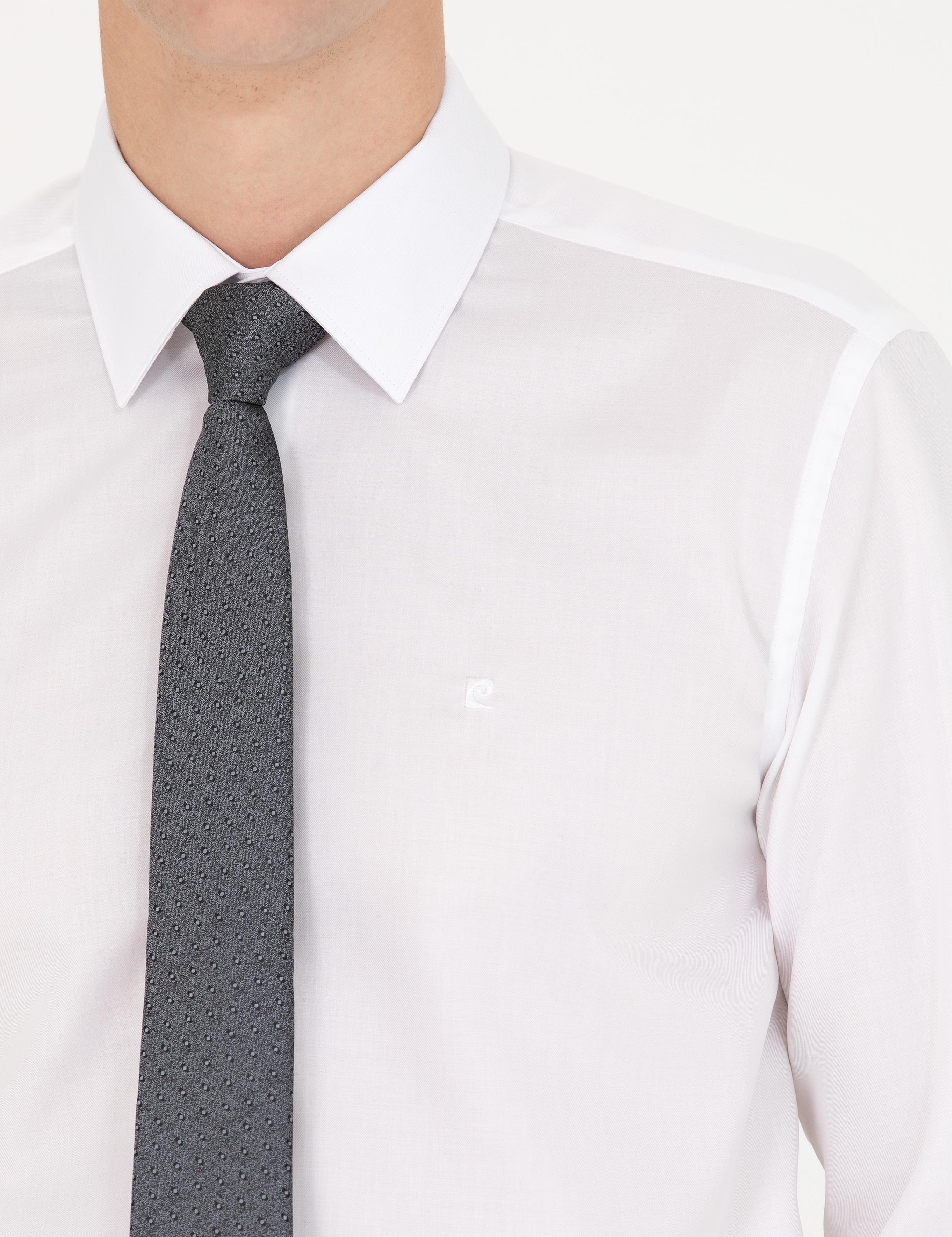 Beyaz Slim Fit Uzun Kollu Klasik Gömlek