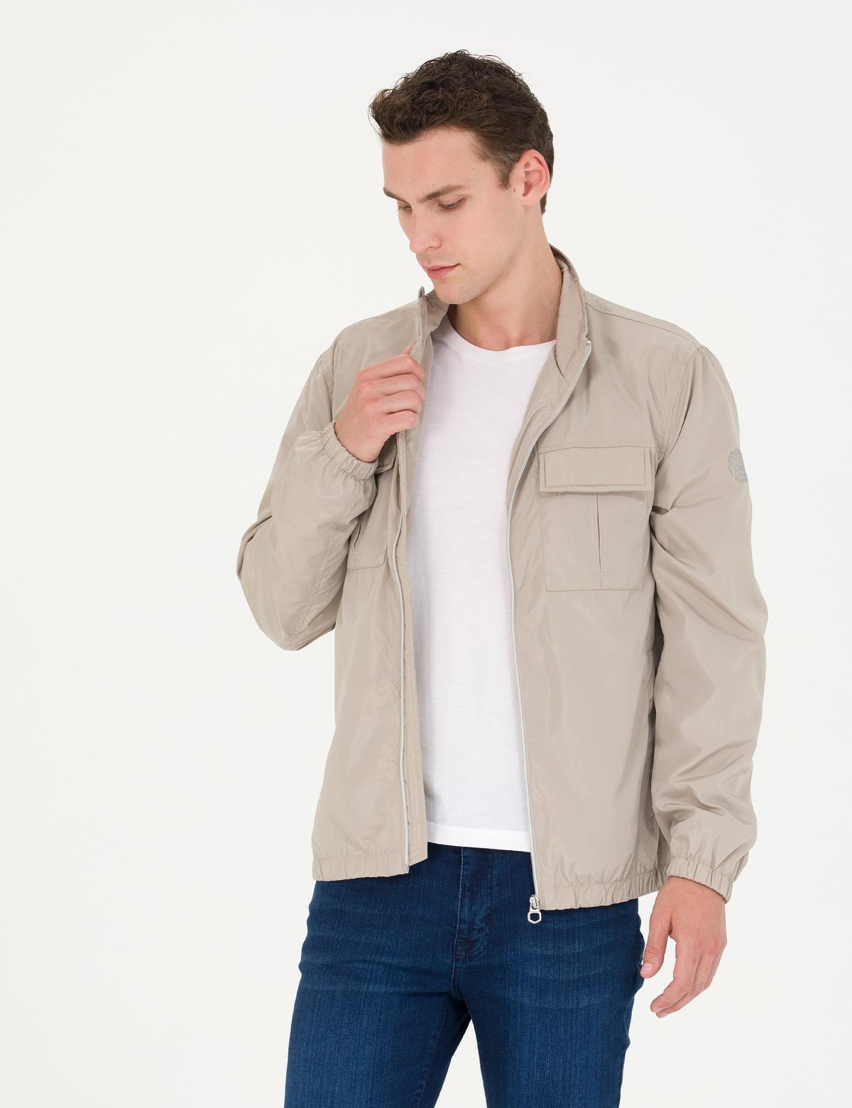 Bej Mevsimlik Mont - 50272849002