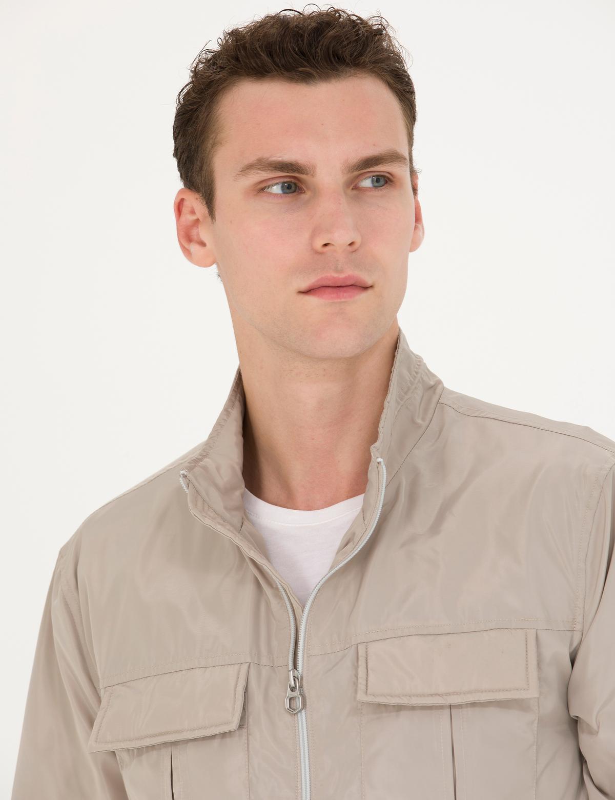 Bej Mevsimlik Mont - 50272849002