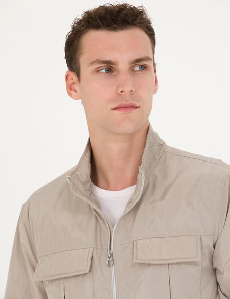 Bej Mevsimlik Mont - 50272849002