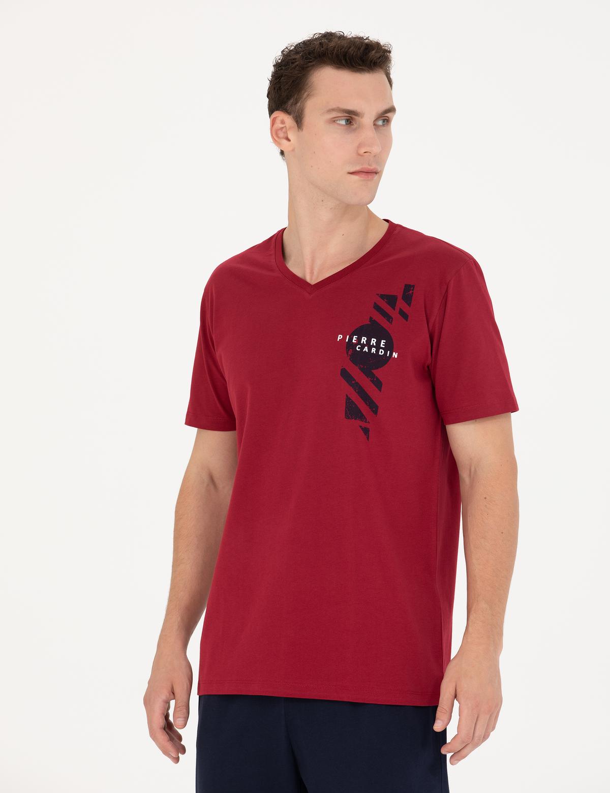 Bordo Pijama Takımı - 50279135009