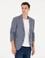Koyu Mavi Ekstra Slim Fit Blazer Spor Ceket