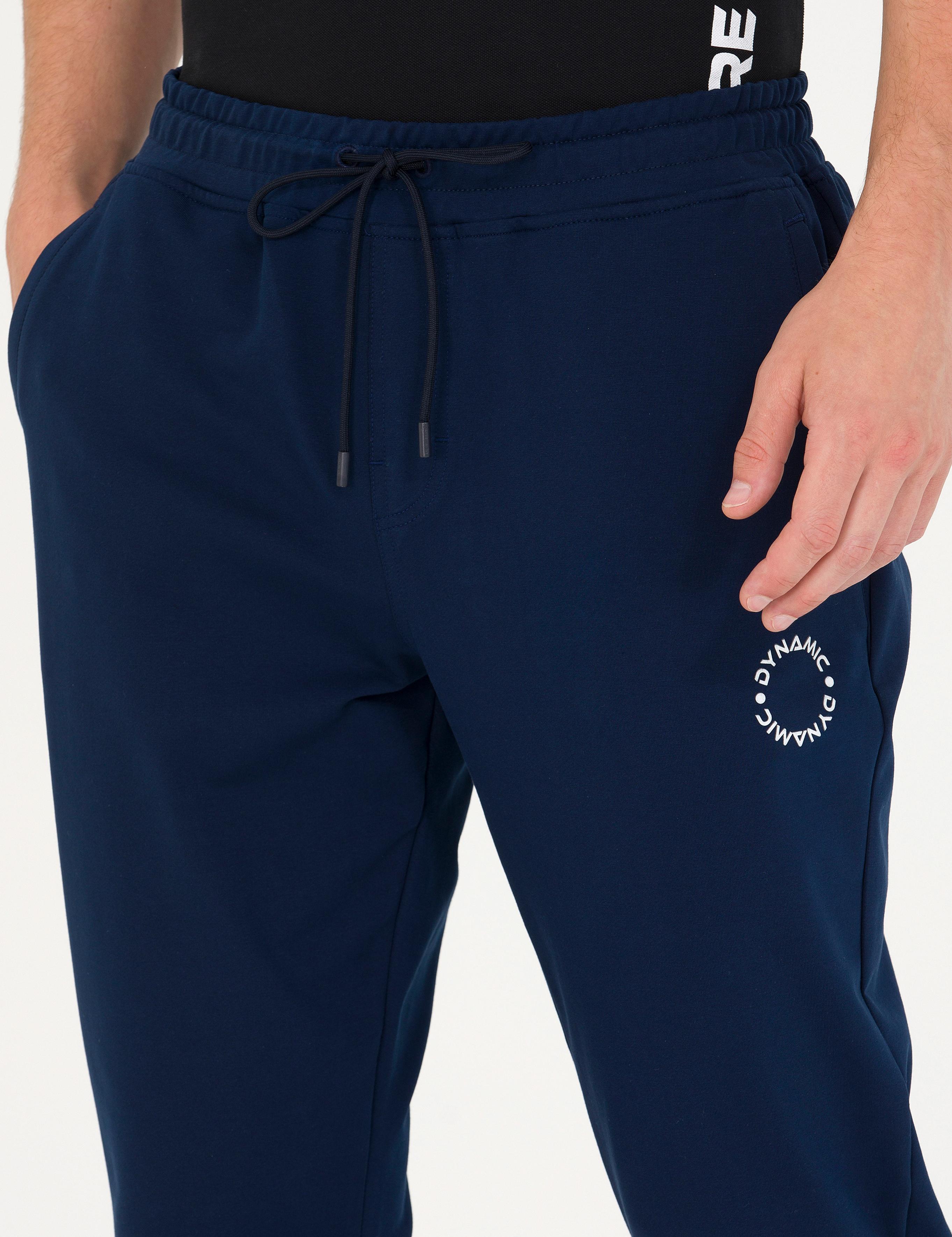 Lacivert New Slim Fit Eşofman Altı