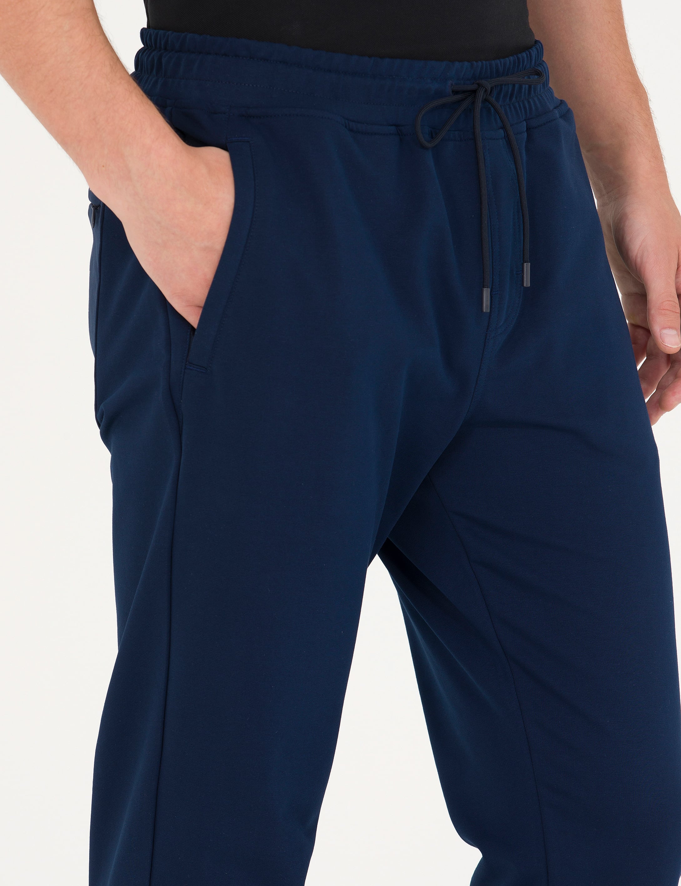 Lacivert New Slim Fit Eşofman Altı