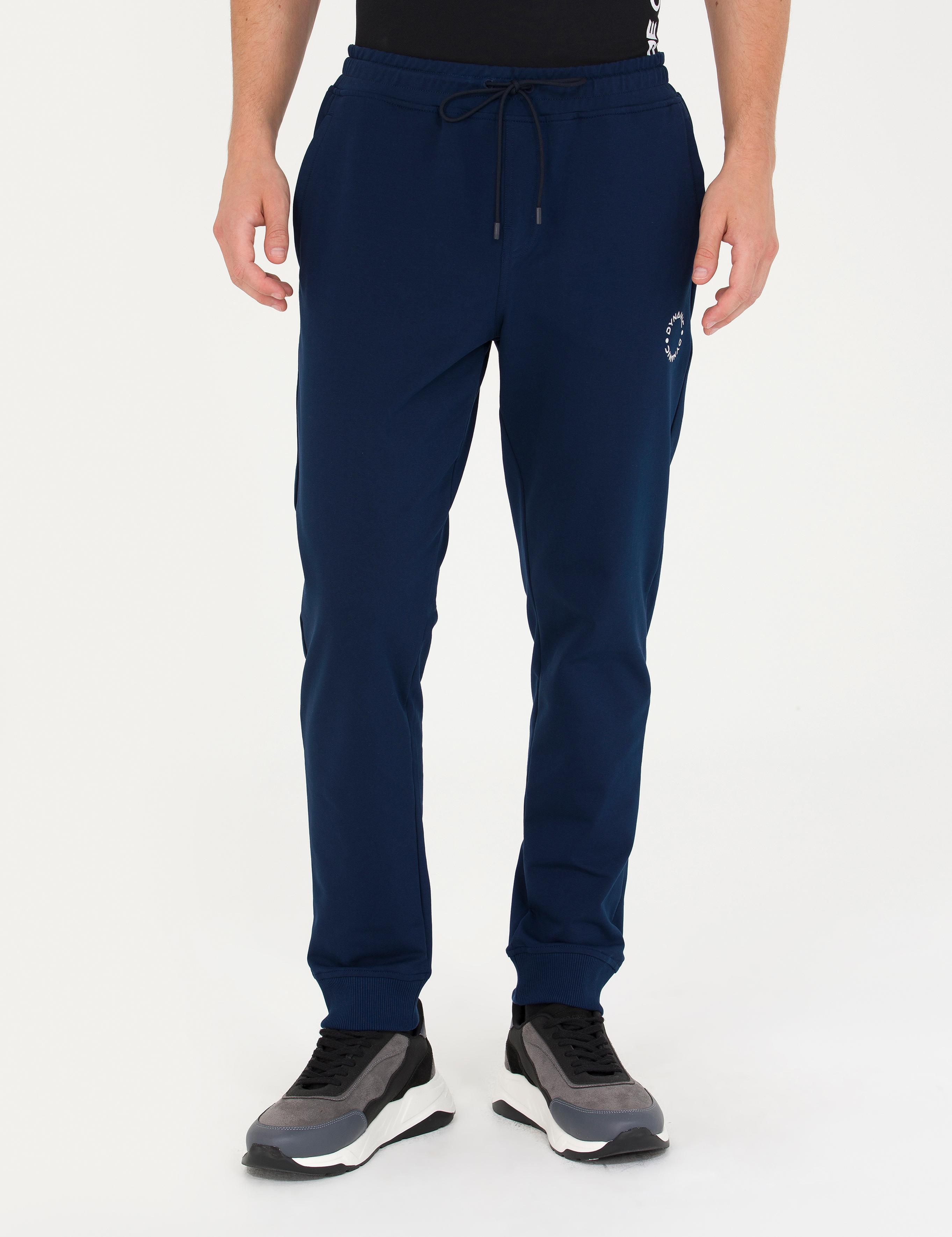 Lacivert New Slim Fit Eşofman Altı