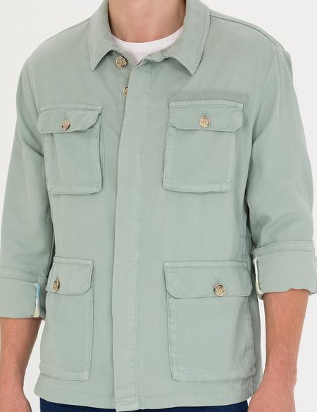 Su Yeşili Baharlık Mont - 50266856034