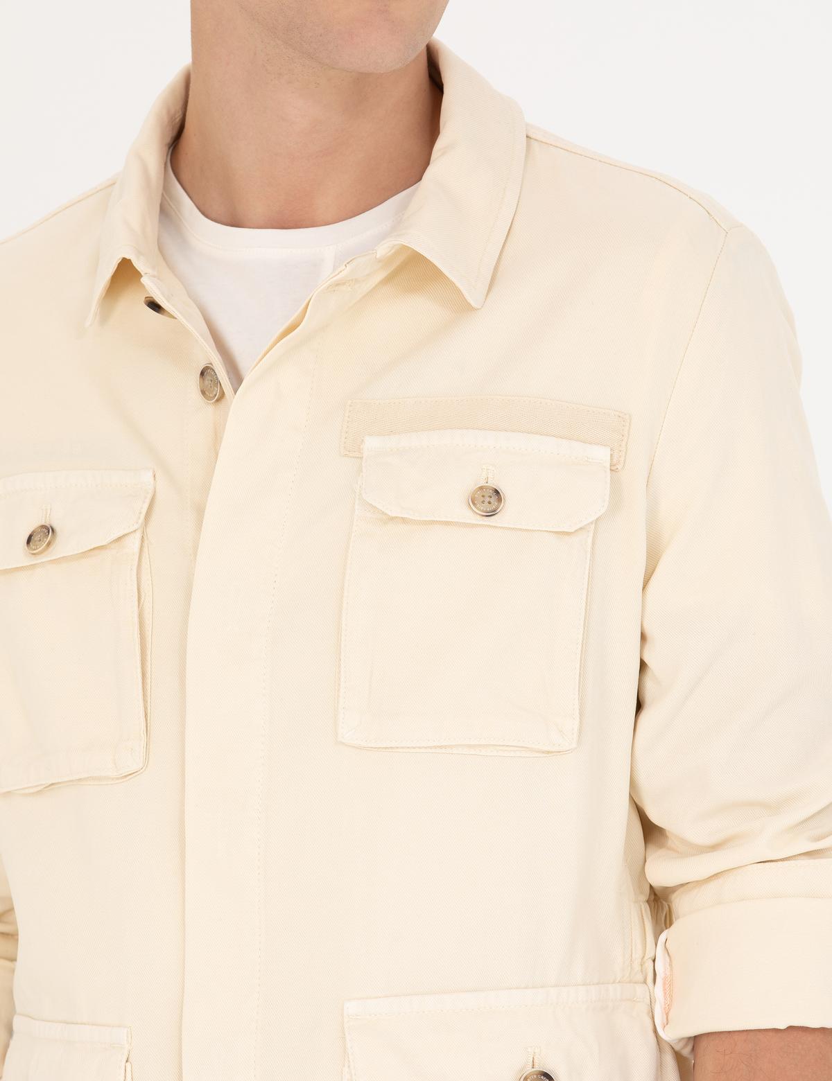 Ekru Baharlık Mont - 50266856005