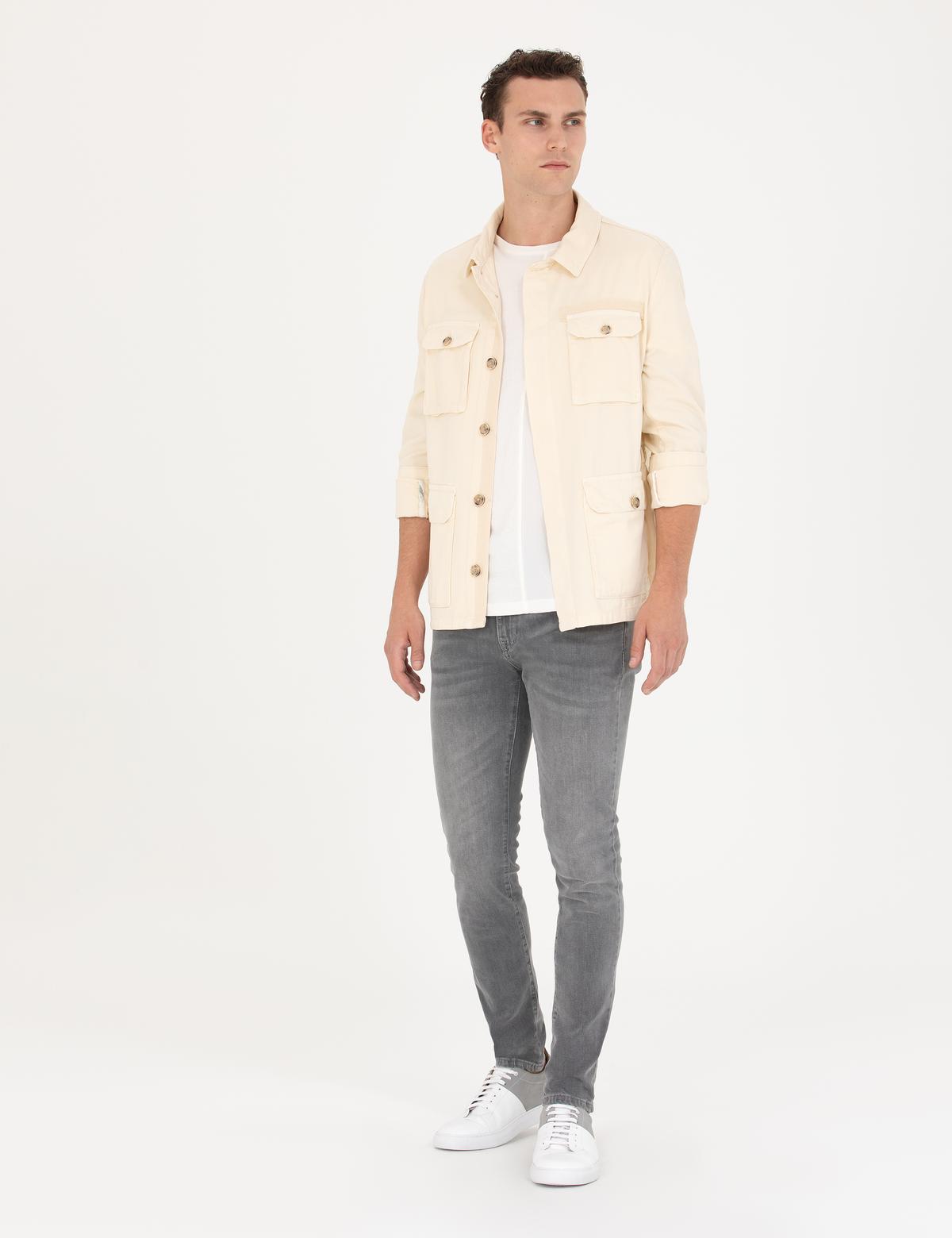 Ekru Baharlık Mont - 50266856005