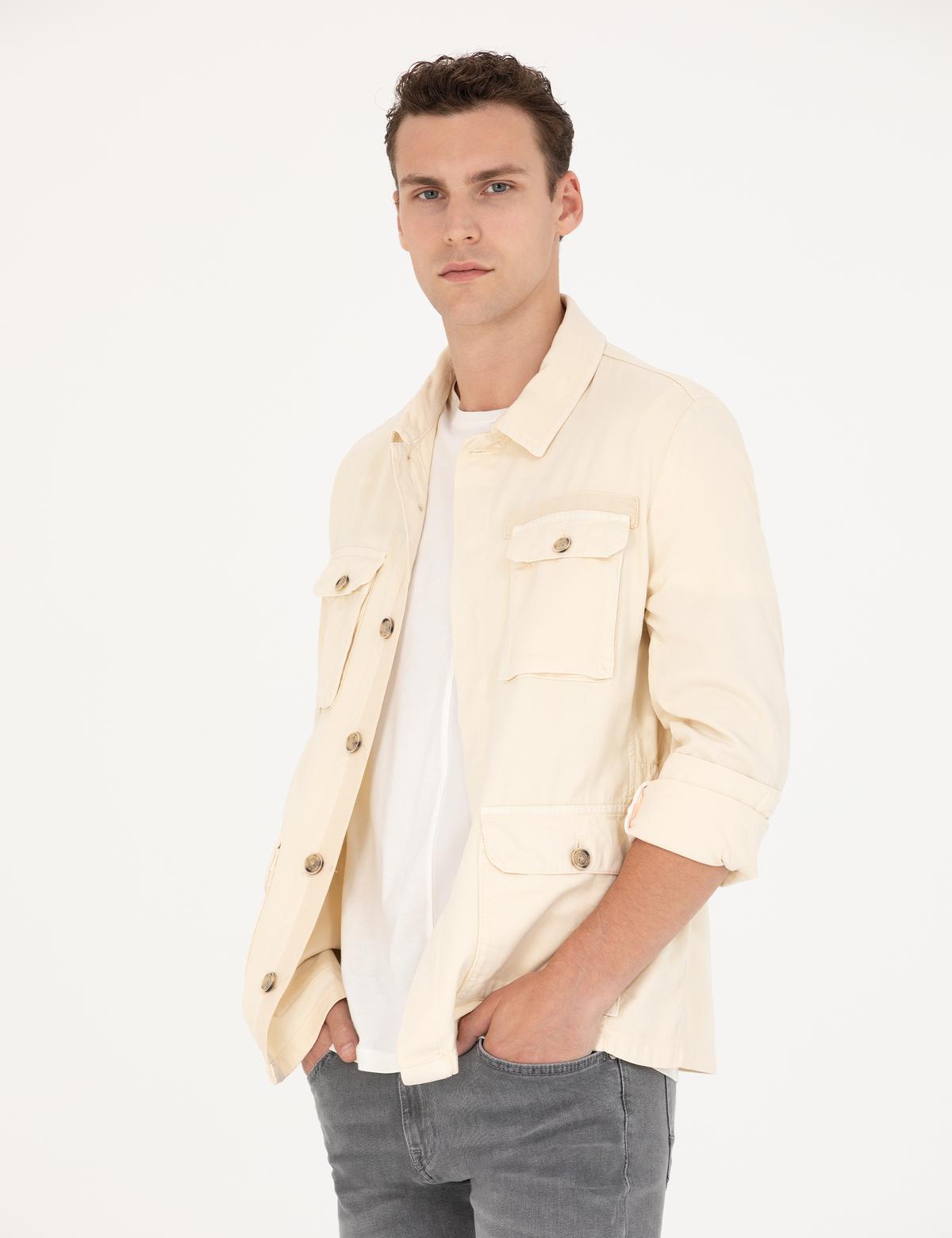 Ekru Baharlık Mont - 50266856005