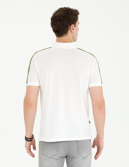 Haki Slim Fit Polo Yaka Tişört - 50273578019