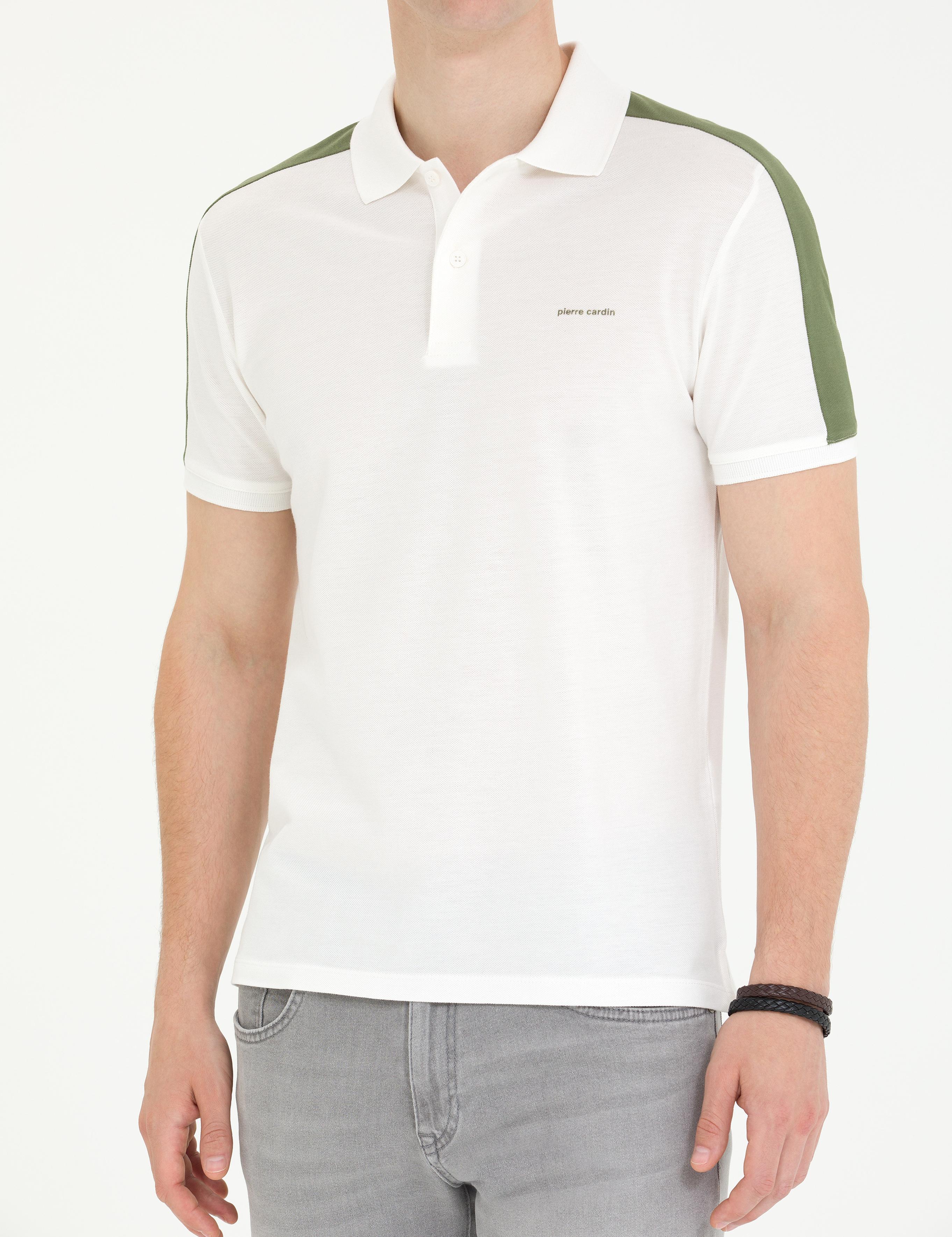 Haki Slim Fit Polo Yaka Tişört