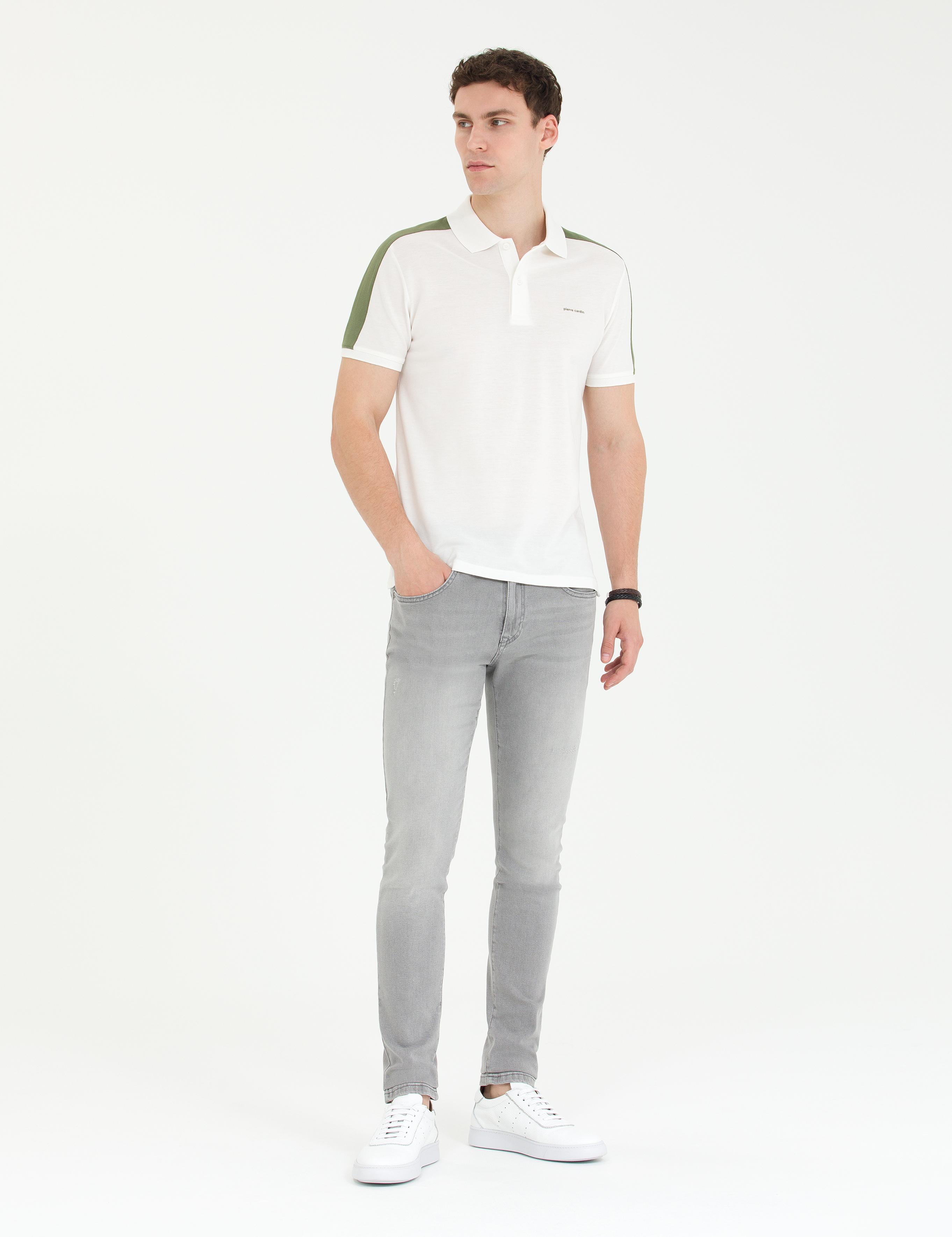Haki Slim Fit Polo Yaka Tişört