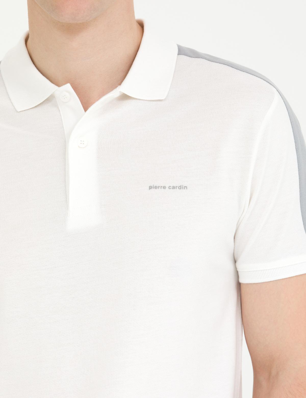 Koyu Gri Slim Fit Polo Yaka Tişört - 50273578028