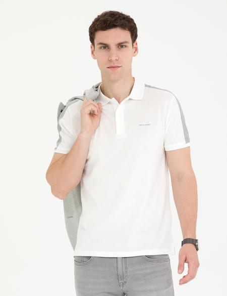 Koyu Gri Slim Fit Polo Yaka Tişört - 50273578028